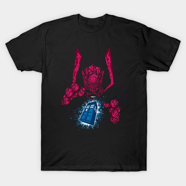 The Devourer's Blue Box T-Shirt by fmm3